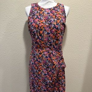 Antonio Melani Faux-wrap Cotton Dress in Liberty Fabric